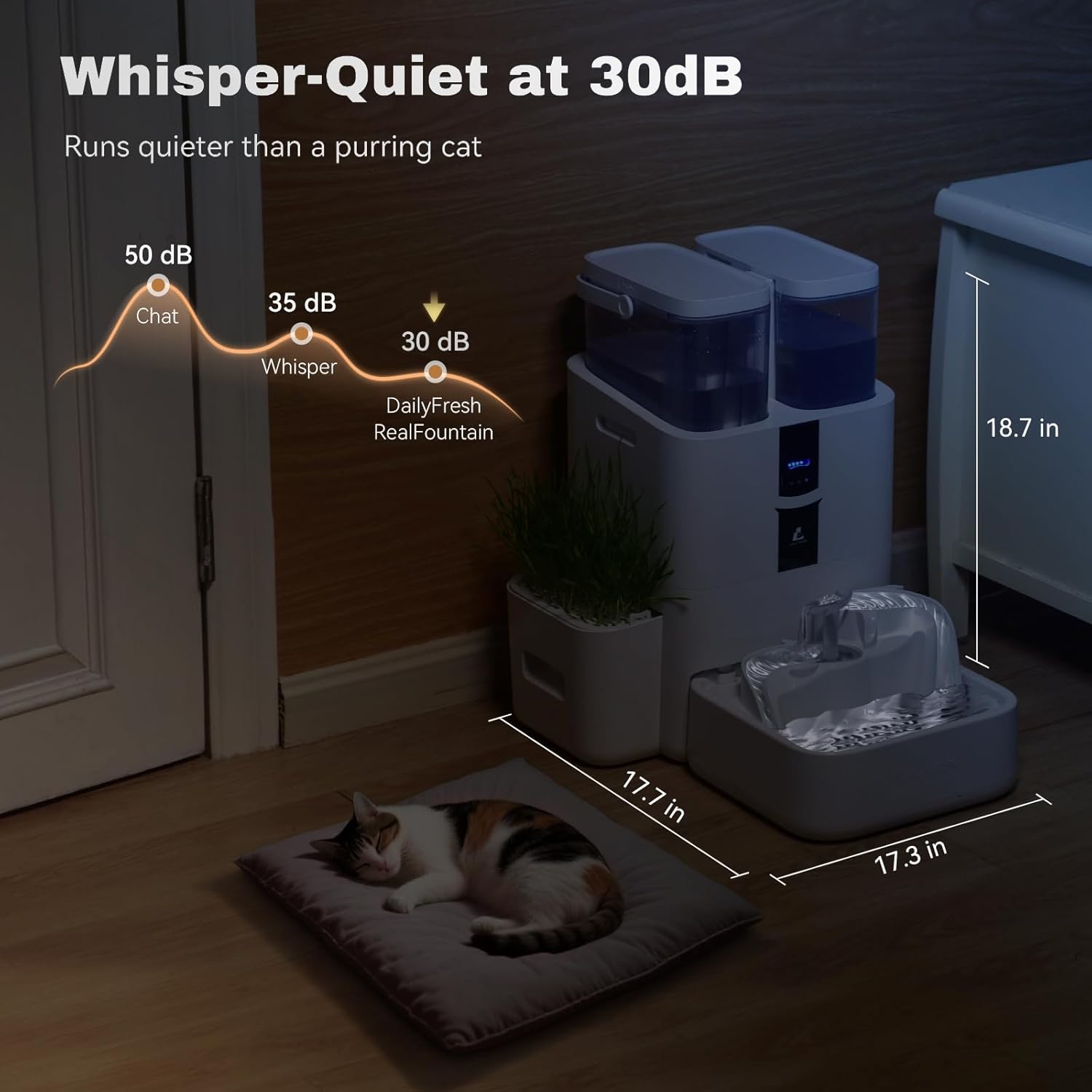 Automatic Cat Water Dispenser