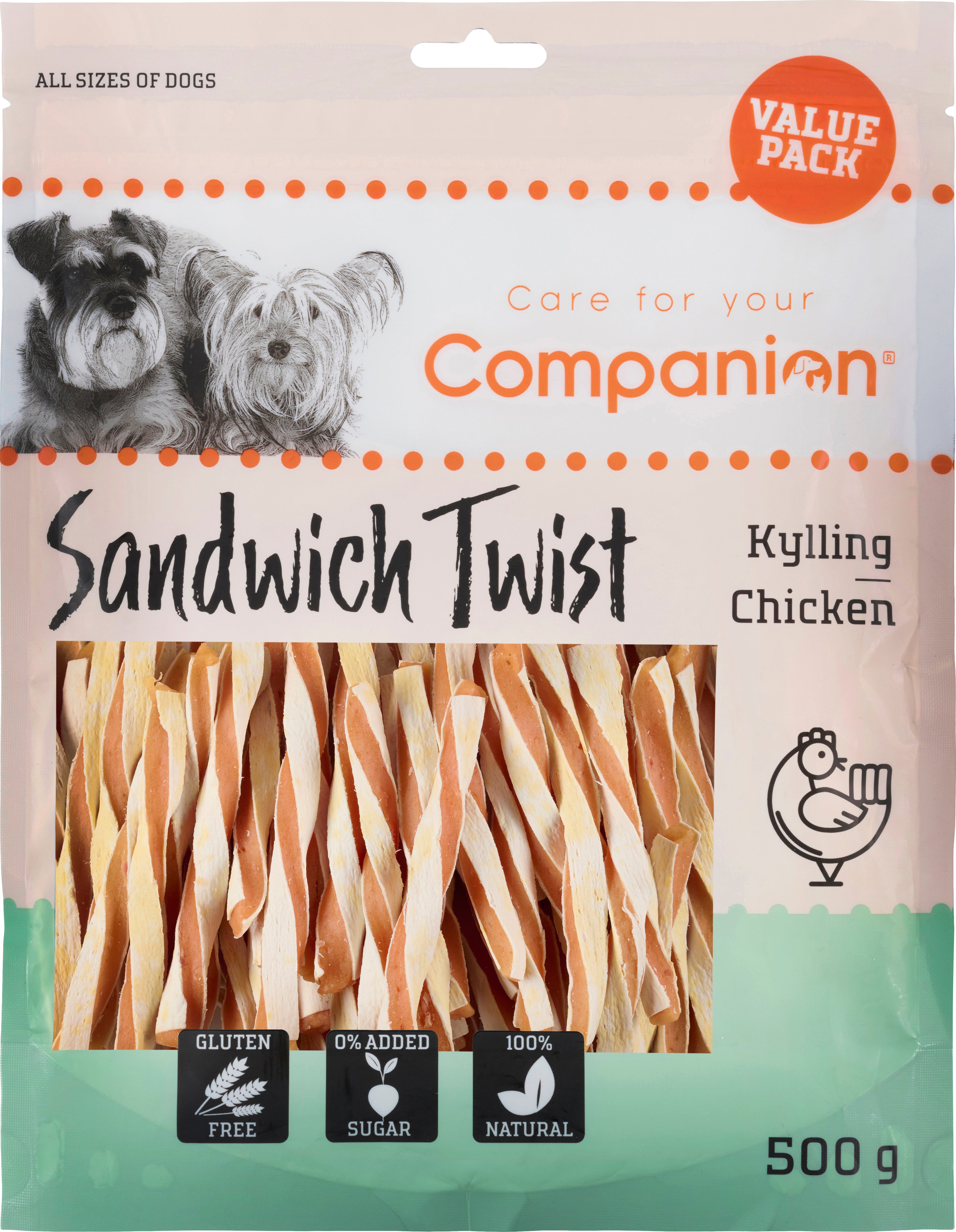 Companion - Chicken Sandwich Twist, 500g