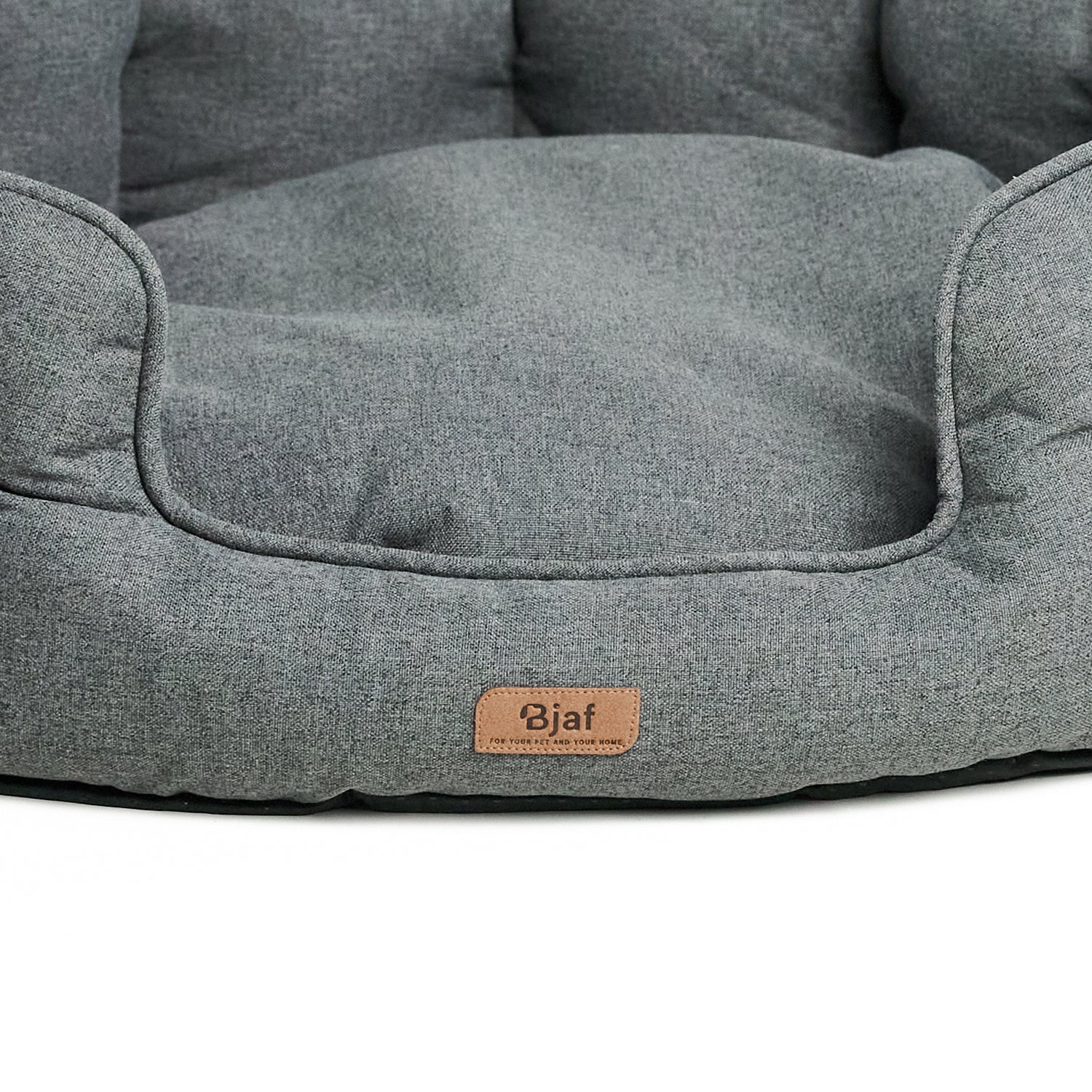 Bjaf - Molly Oval Hundeseng, mørkegrå