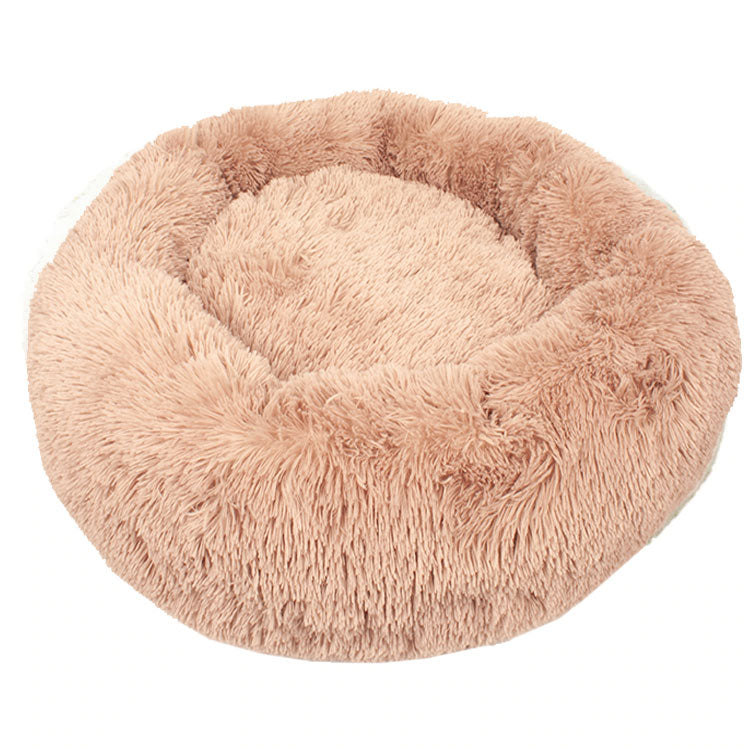 Beroligende donut hundeseng