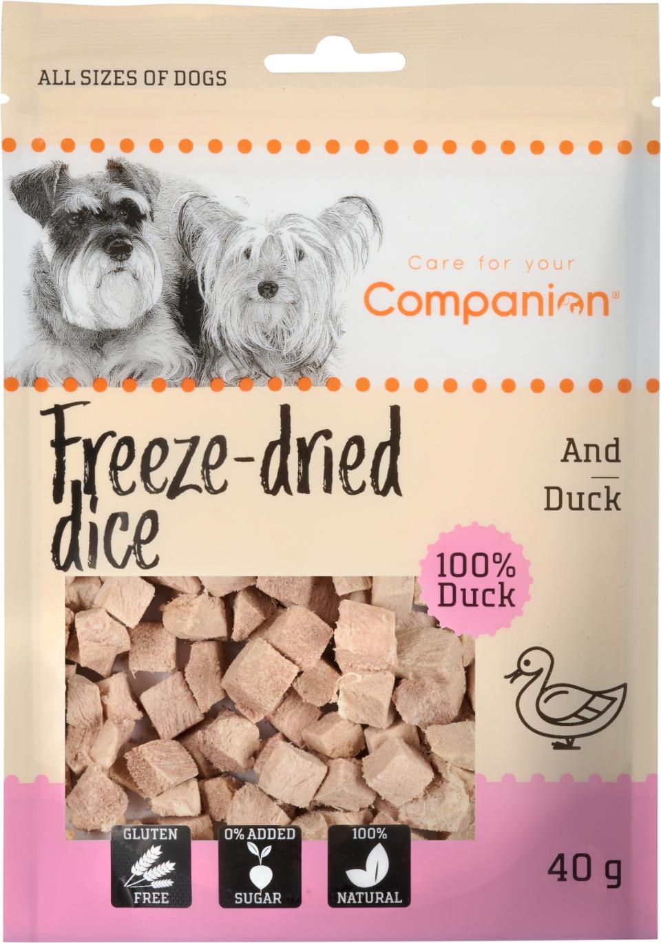 Companion - Freeze-dried dice - and 40g
